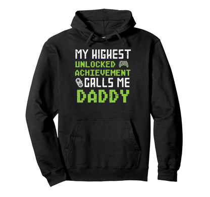 Highest Unlocked Achievement Calls Me Hoodie - Aesthetic Graphic Unisex - T-Shirt, Sweatshirt, Hoodie