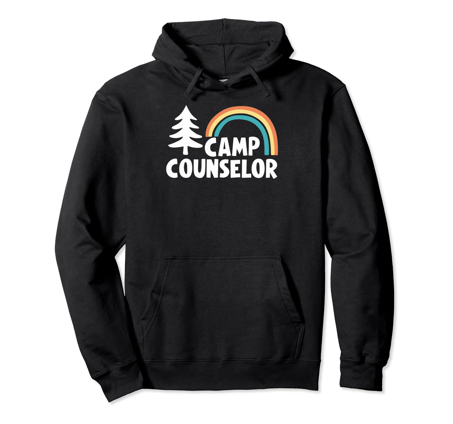 Summer Camp Counselor Pine Tree And Hoodie - Streetwear Style for Adults - T-Shirt, Sweatshirt, Hoodie