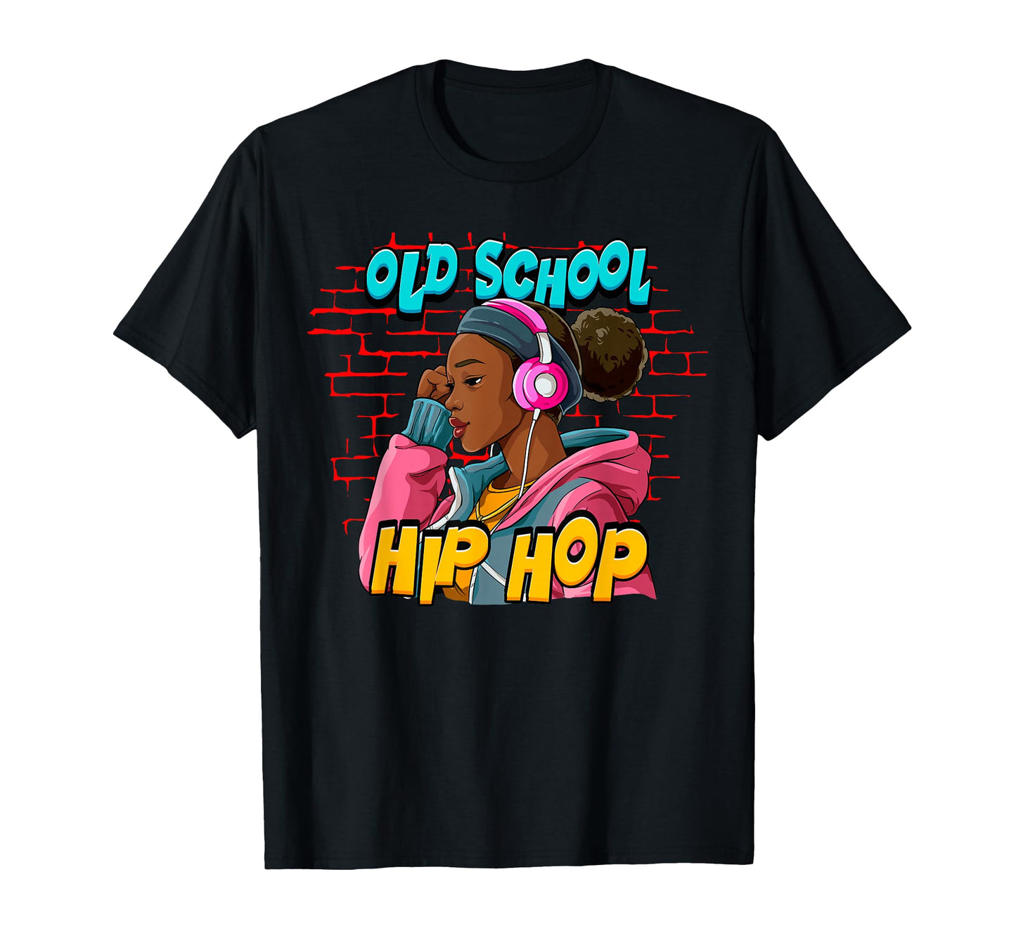 Old School Hip Hop T-Shirt - Aesthetic Graphic for Adults - T-Shirt, Sweatshirt, Hoodie