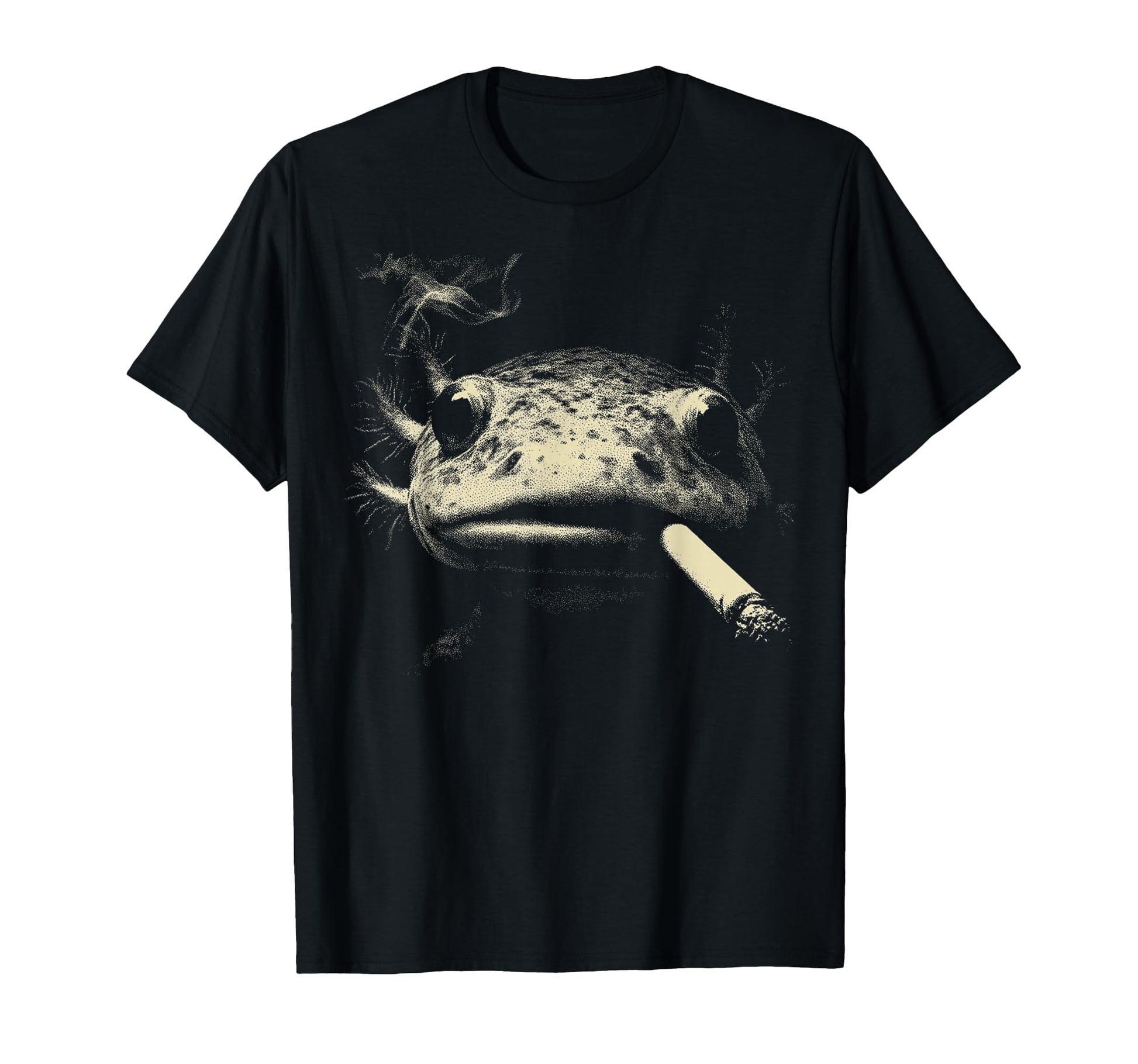Naughty Axolotl Smoking Cigarette Meme 90S T-Shirt - Trendy Graphic Unisex - T-Shirt, Sweatshirt, Hoodie