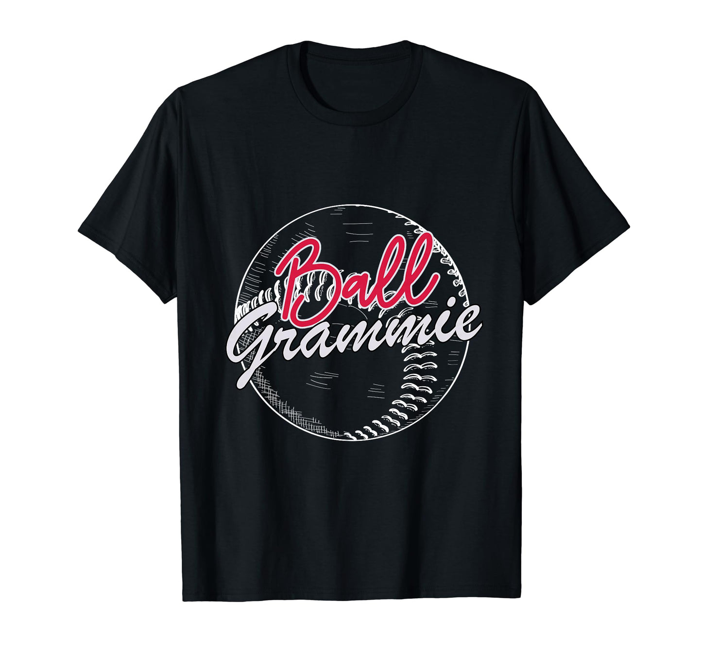 Ball Grammie Baseball Softball Grammie T-Shirt - Trendy Graphic Unisex - T-Shirt, Sweatshirt, Hoodie