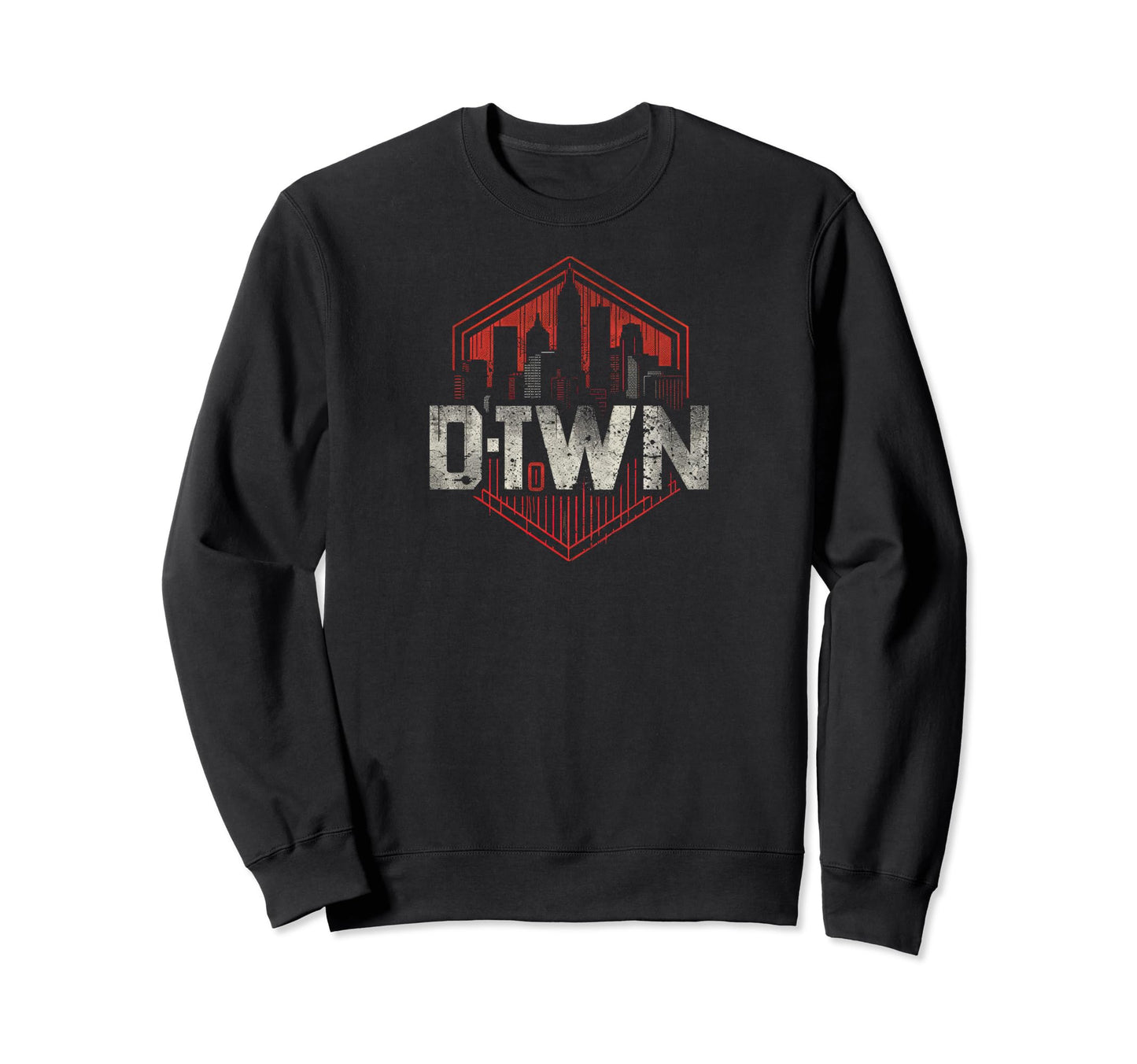 Dtown Grit 90S Grunge Urbandecay Sweatshirt - Aesthetic Graphic for Adults - T-Shirt, Sweatshirt, Hoodie