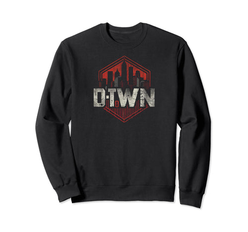Dtown Grit 90S Grunge Urbandecay Sweatshirt - Aesthetic Graphic for Adults - T-Shirt, Sweatshirt, Hoodie