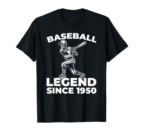Born 1950 Baseball Player Team Sport T-Shirt - Custom Art Print Unisex - T-Shirt, Sweatshirt, Hoodie