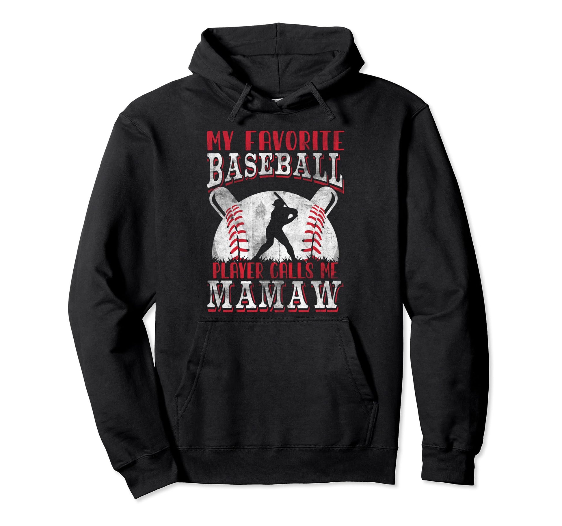 My Favorite Baseball Player Calls Me Hoodie - Minimalist Print for Adults - T-Shirt, Sweatshirt, Hoodie