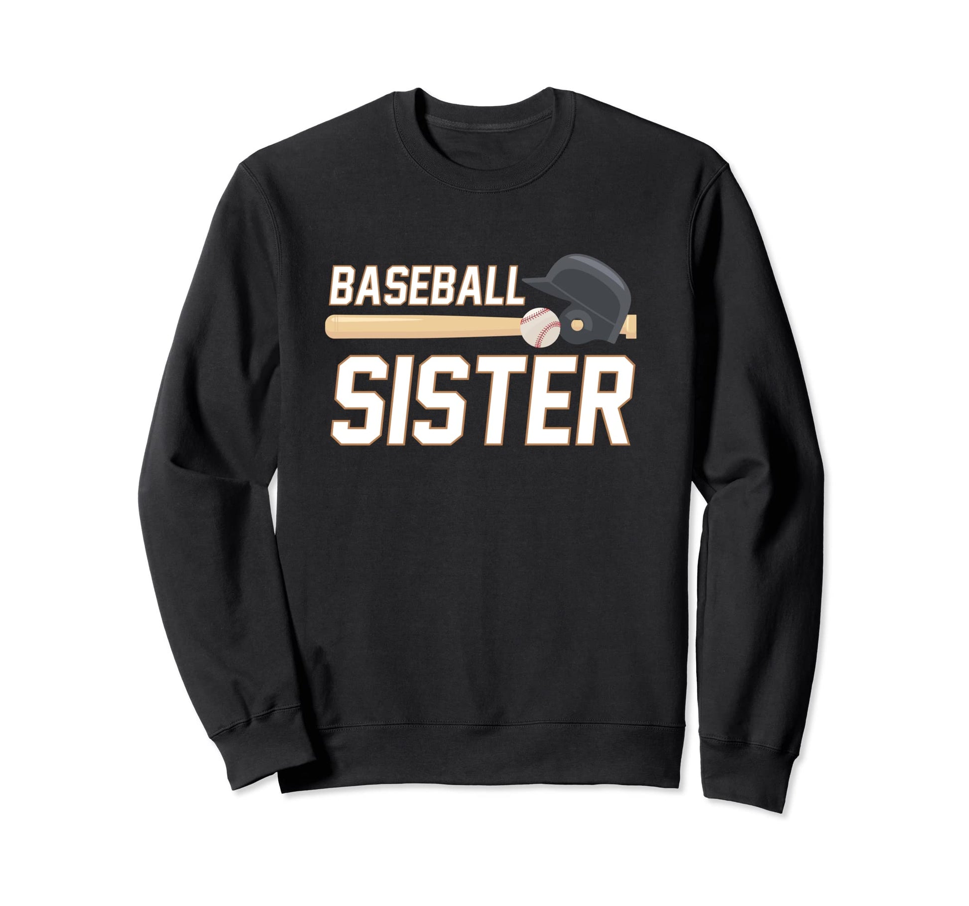 Baseball Sister Summer Outfit Sweatshirt - Graphic Print Men Women - T-Shirt, Sweatshirt, Hoodie