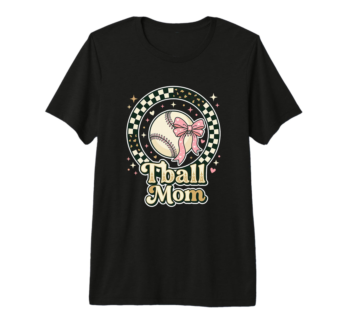 Tball Mom Fastpitch Softball Spectator T-Shirt - Trendy Graphic Men Women - T-Shirt, Sweatshirt, Hoodie