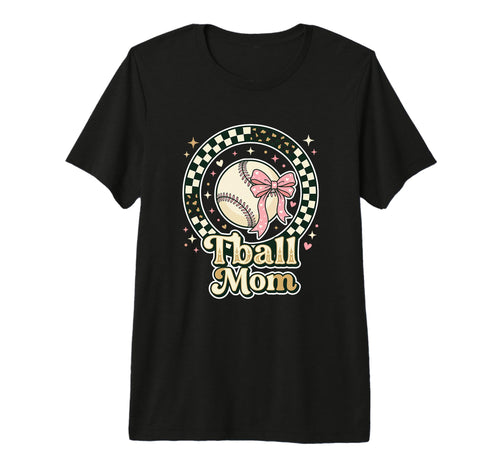 Tball Mom Fastpitch Softball Spectator T-Shirt - Trendy Graphic Men Women - T-Shirt, Sweatshirt, Hoodie