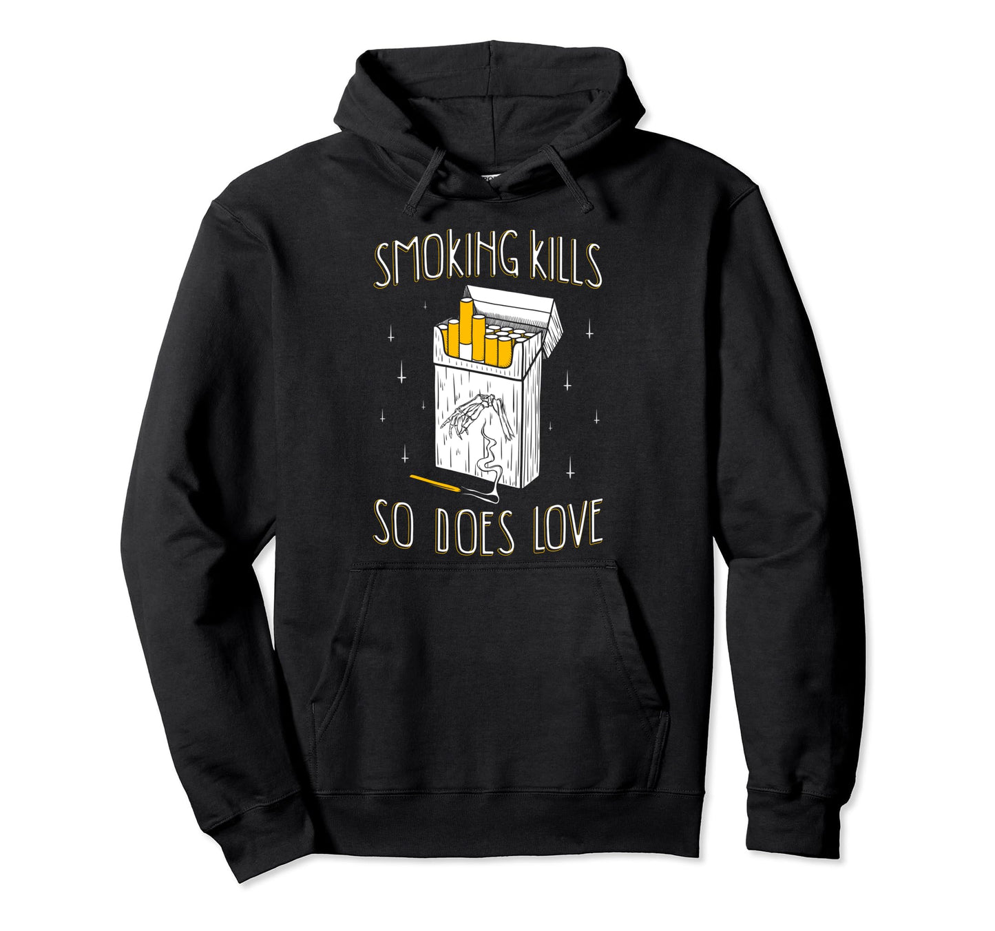 Smoking Kills So Does Love Aesthetic Hoodie - Streetwear Style Men Women - T-Shirt, Sweatshirt, Hoodie