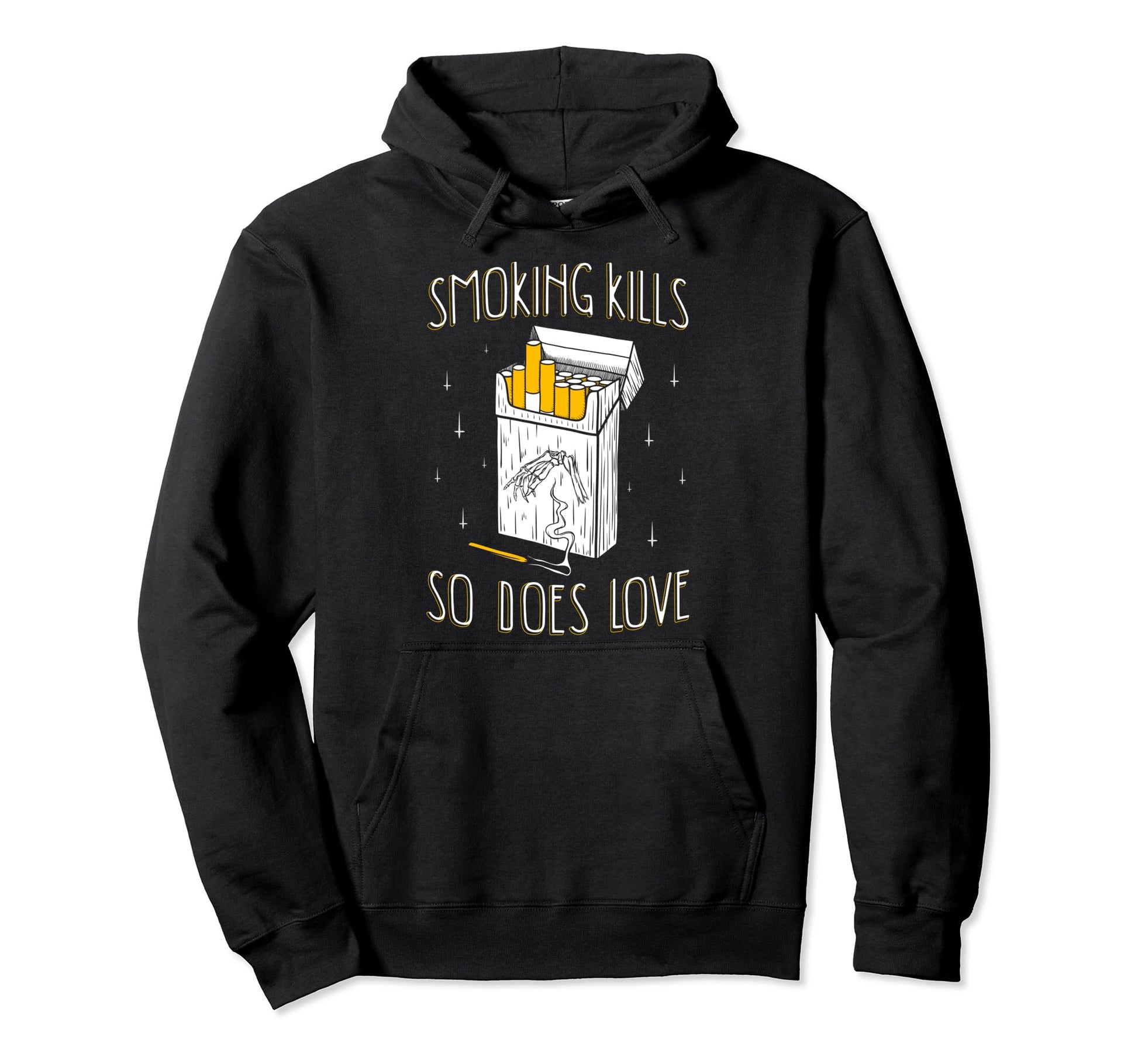 Smoking Kills So Does Love Aesthetic Hoodie - Streetwear Style Men Women - T-Shirt, Sweatshirt, Hoodie