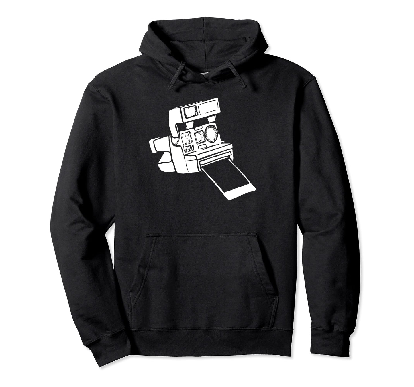 Instant Camera Eighties Photography Hoodie - Graphic Print for Adults - T-Shirt, Sweatshirt, Hoodie