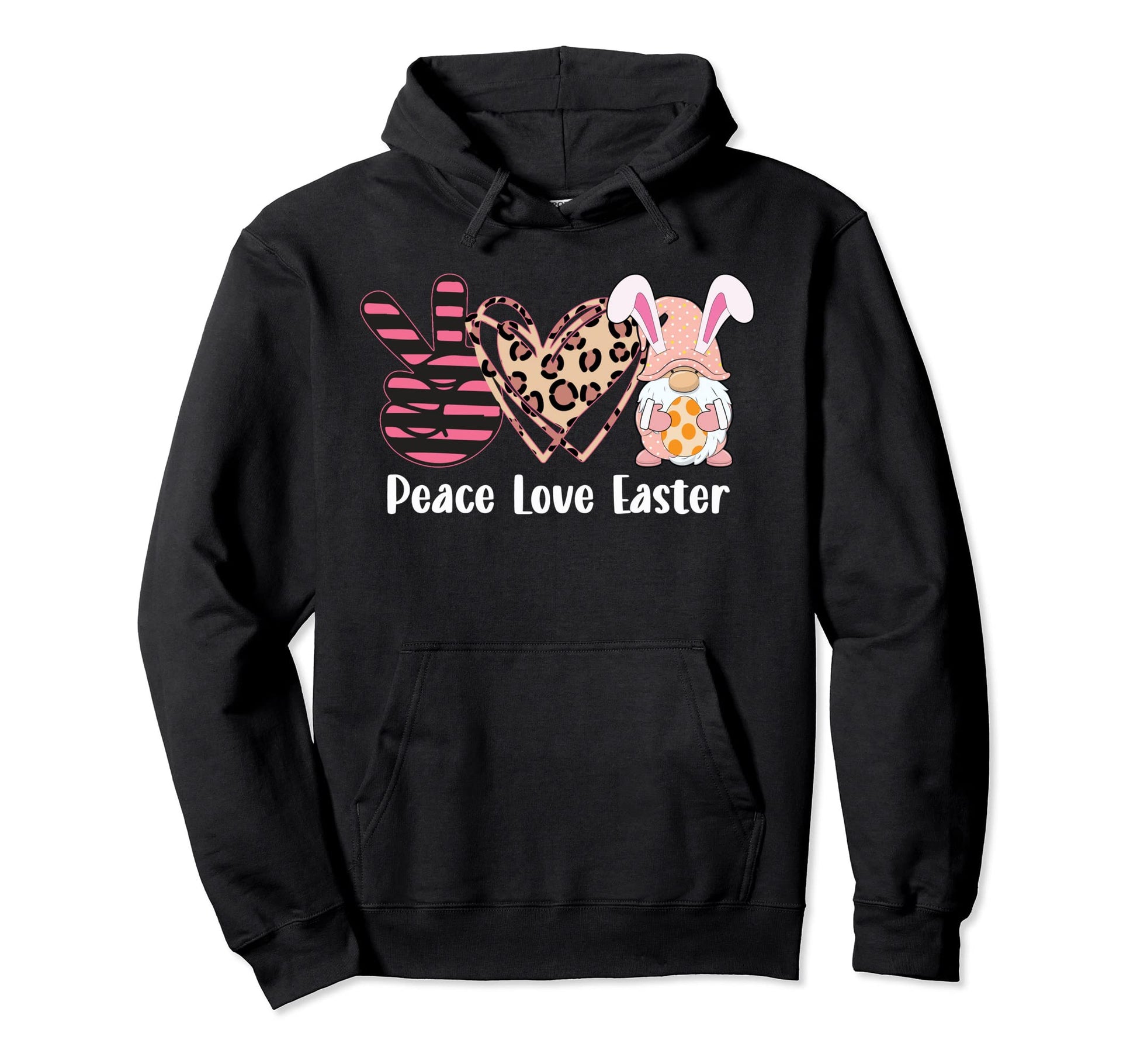 Easter Day Peace Love Easter Hoodie - Novelty Apparel Men Women - T-Shirt, Sweatshirt, Hoodie