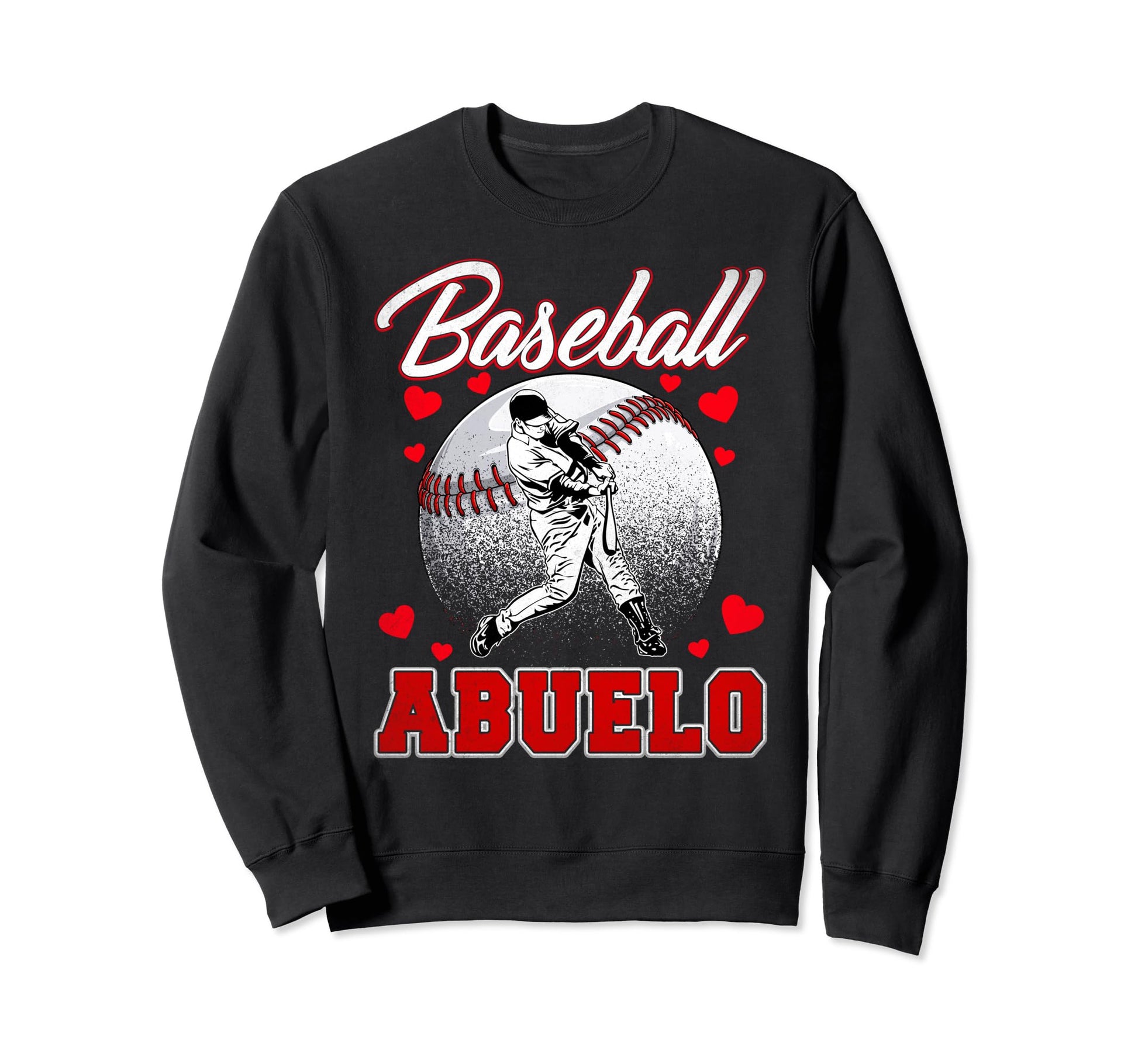 Baseball Abuelo Him Family Matching Sweatshirt - Novelty Apparel Men Women - T-Shirt, Sweatshirt, Hoodie