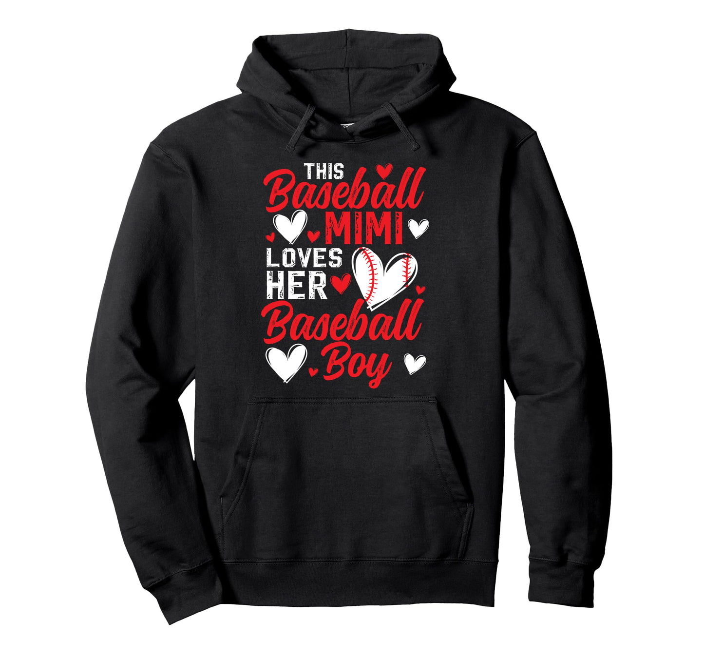 Proud Baseball Mimi Baseball Player Hoodie - Aesthetic Graphic for Adults - T-Shirt, Sweatshirt, Hoodie