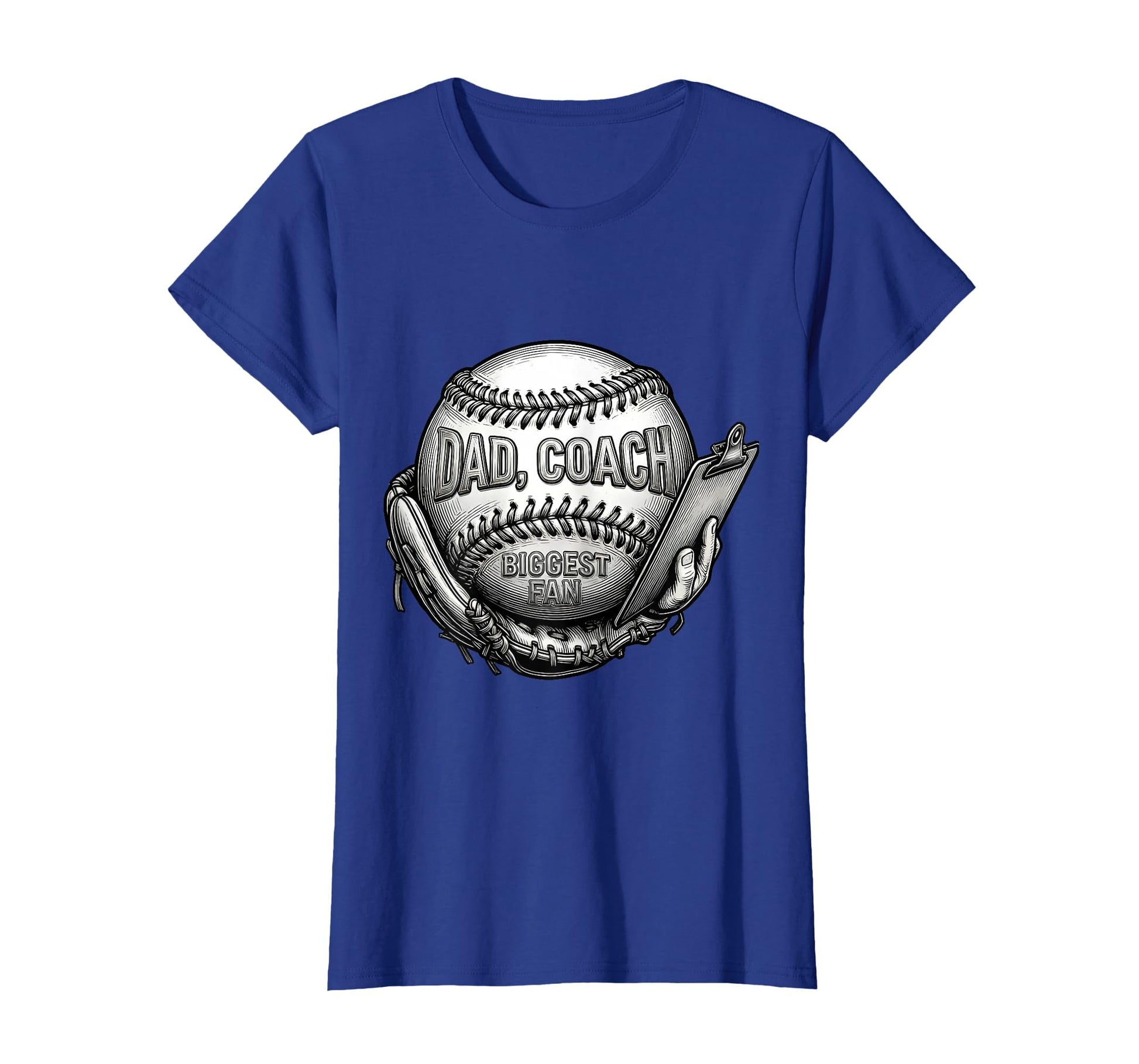 Baseball Dad Coach Biggest Fan T-Shirt - Graphic Print Men Women - T-Shirt, Sweatshirt, Hoodie