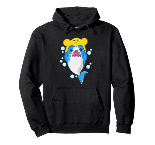 Kawaii Shark Mendaiko Hat Aesthetic Hoodie - Graphic Print for Adults - T-Shirt, Sweatshirt, Hoodie