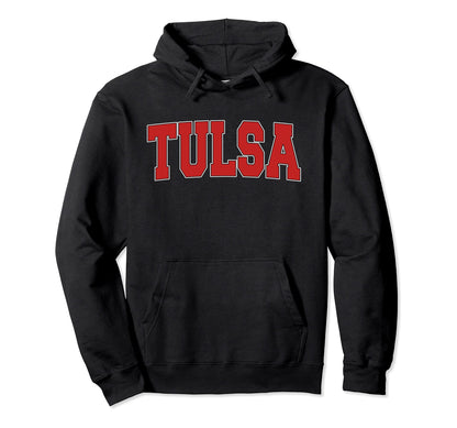 Tulsa Ok Oklahoma Varsity Usa Hoodie - Casual Everyday Wear for Adults - T-Shirt, Sweatshirt, Hoodie