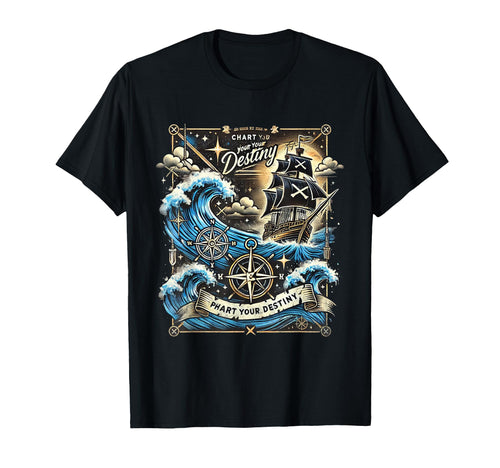 Phart Your Destiny Pirate Vaporwave T-Shirt - Trendy Graphic for Adults - T-Shirt, Sweatshirt, Hoodie
