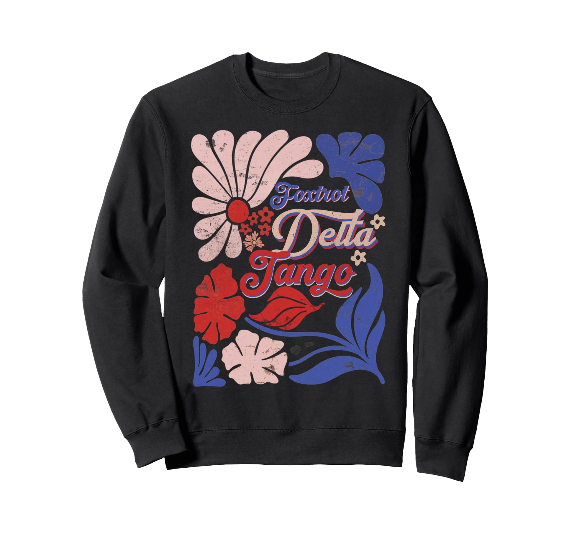 Boho 4Th July Foxtrot Delta Tango Sweatshirt - Minimalist Print Unisex - T-Shirt, Sweatshirt, Hoodie