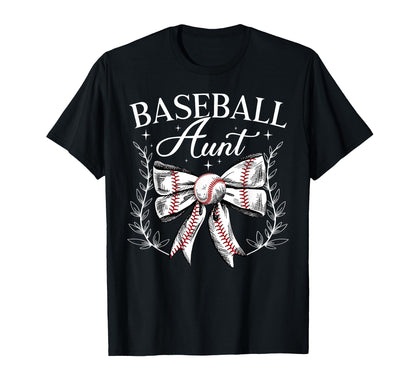 Baseball Aunt Baseball Player Aunt T-Shirt - Casual Everyday Wear Unisex - T-Shirt, Sweatshirt, Hoodie