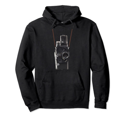 Video Film Camera Neck Strap Funny Hoodie - Graphic Print Unisex - T-Shirt, Sweatshirt, Hoodie