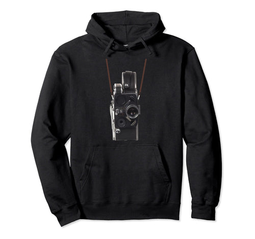 Video Film Camera Neck Strap Funny Hoodie - Graphic Print Unisex - T-Shirt, Sweatshirt, Hoodie
