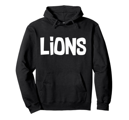 Lion Vibes Sports Junior High School Hoodie - Custom Art Print Men Women - T-Shirt, Sweatshirt, Hoodie