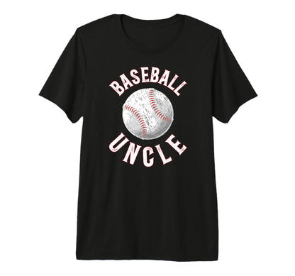 Mens Proud Baseball Uncle Baseball Player T-Shirt - Novelty Apparel Unisex - T-Shirt, Sweatshirt, Hoodie