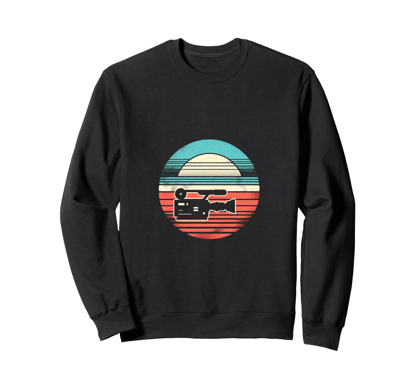Camera Sunset Sweatshirt - Graphic Print Unisex - T-Shirt, Sweatshirt, Hoodie