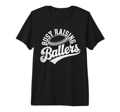 Raising Ballers Funny Mom Baseball Tri T-Shirt - Graphic Print Men Women - T-Shirt, Sweatshirt, Hoodie