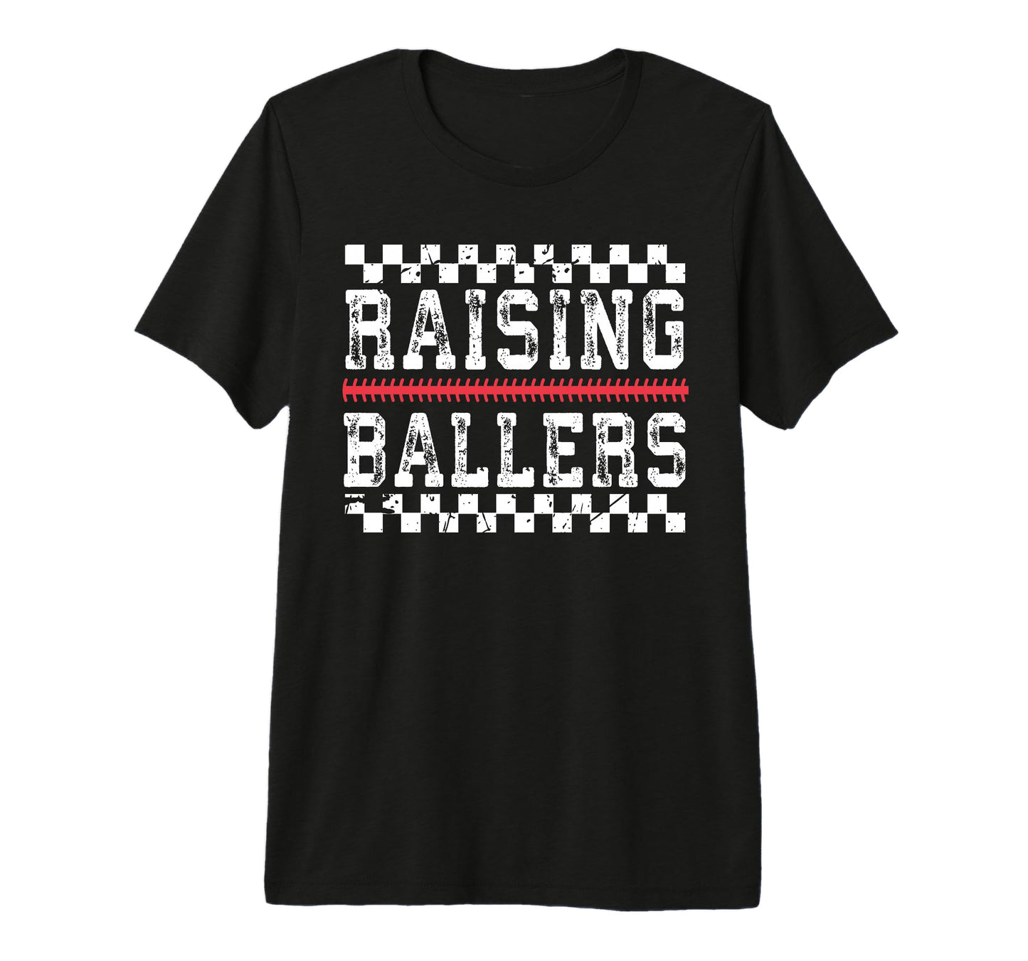 Raising Ballers Funny Mom Baseball T-Shirt - Streetwear Style for Adults - T-Shirt, Sweatshirt, Hoodie