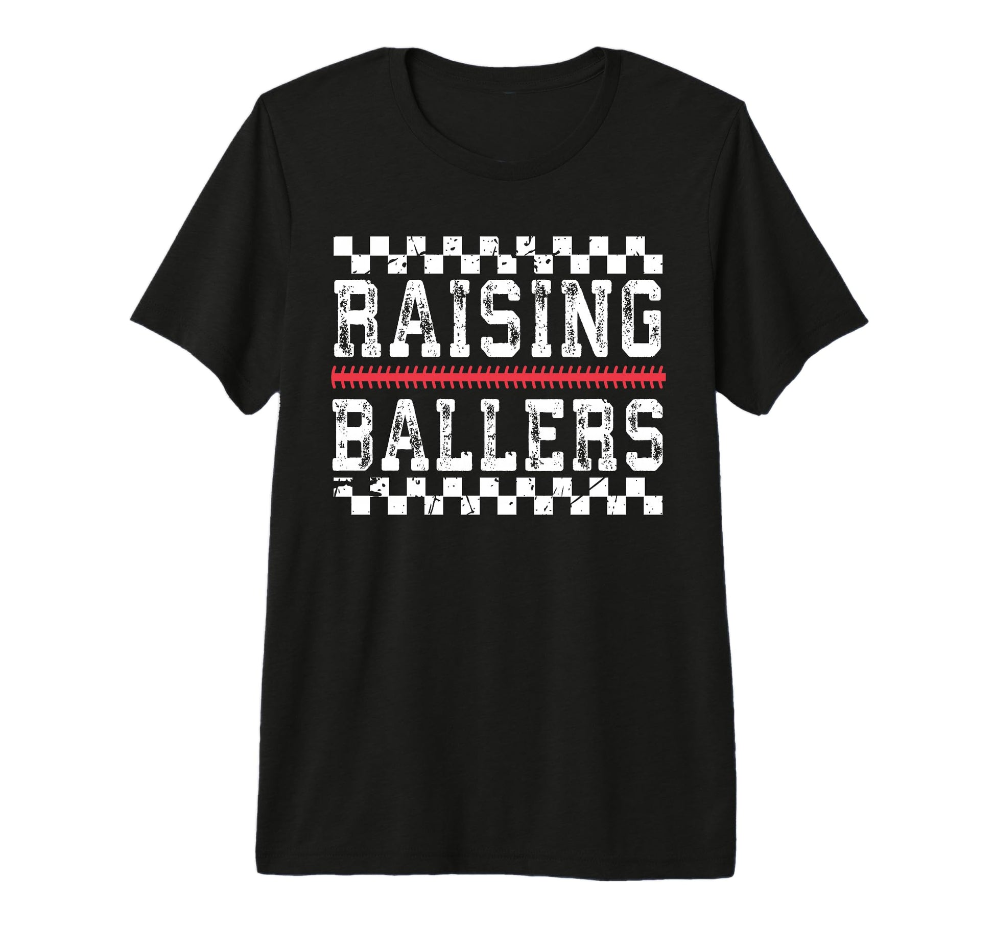 Raising Ballers Funny Mom Baseball T-Shirt - Streetwear Style for Adults - T-Shirt, Sweatshirt, Hoodie