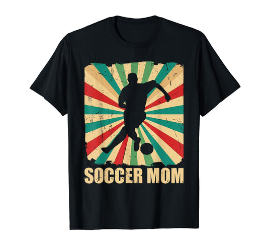 Soccer Mom Soccer Player Game Day Soccer T-Shirt - Custom Art Print Unisex - T-Shirt, Sweatshirt, Hoodie
