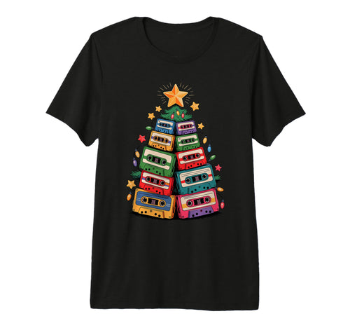 Tree Cassette Tape Old School Hip Hop Tri T-Shirt - Graphic Print Unisex - T-Shirt, Sweatshirt, Hoodie