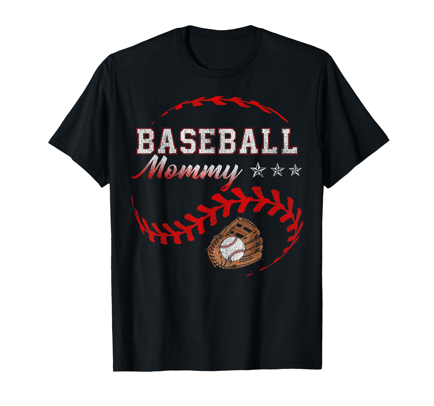 Baseball Mommy Funny Baseball Family T-Shirt - Minimalist Print for Adults - T-Shirt, Sweatshirt, Hoodie
