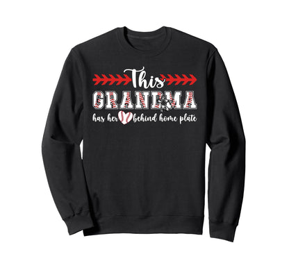 Proud Grandma Baseball Catcher Sweatshirt - Streetwear Style Men Women - T-Shirt, Sweatshirt, Hoodie