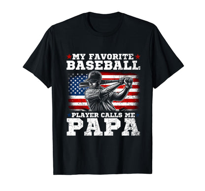 My Favorite Baseball Player Calls Me T-Shirt - Unique Graphic for Adults - T-Shirt, Sweatshirt, Hoodie
