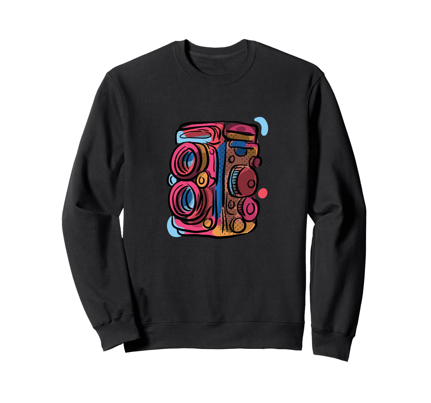 Photography Lovers Camera Sweatshirt - Casual Everyday Wear for Adults - T-Shirt, Sweatshirt, Hoodie