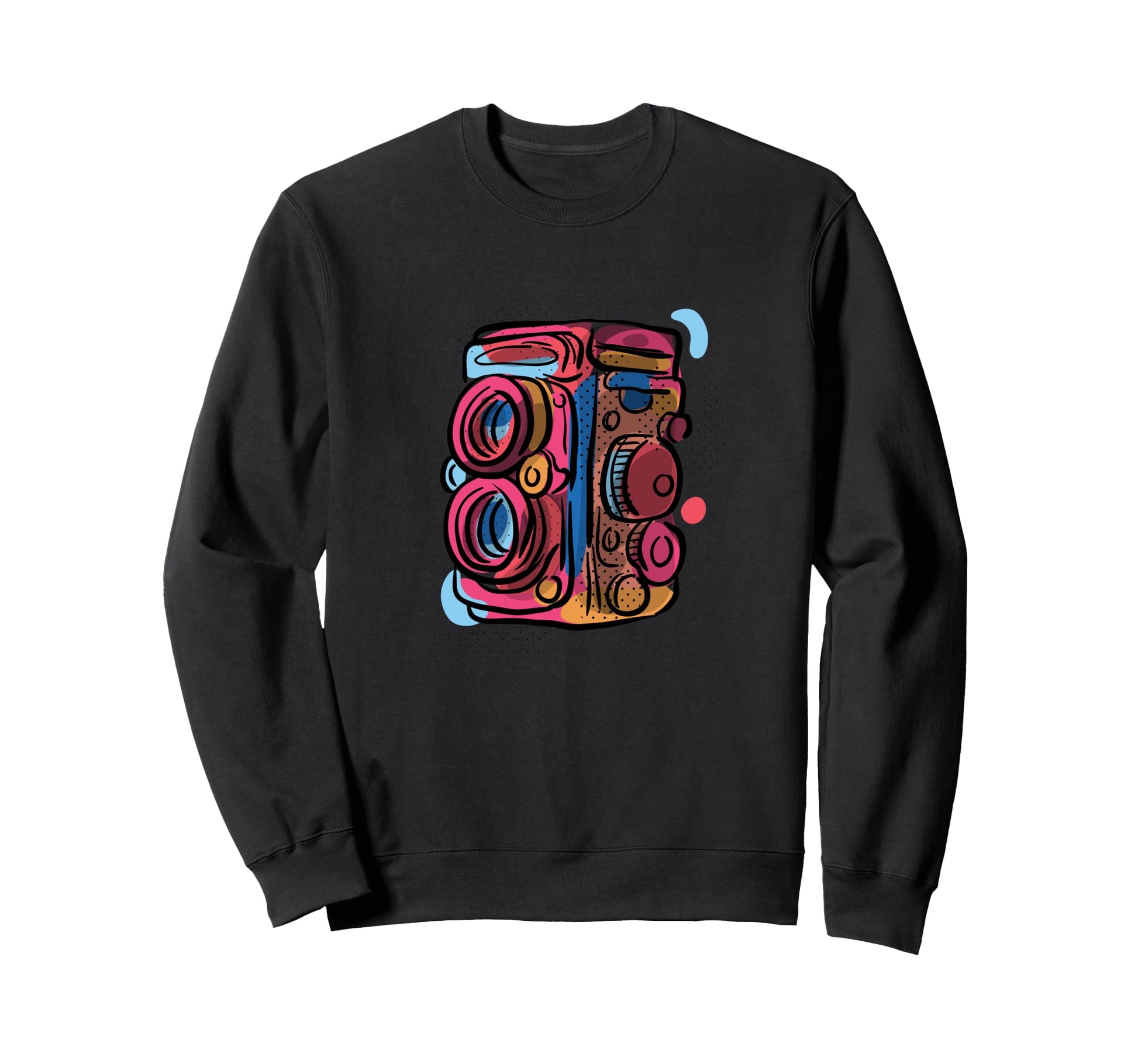 Photography Lovers Camera Sweatshirt - Casual Everyday Wear for Adults - T-Shirt, Sweatshirt, Hoodie
