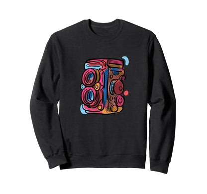 Photography Lovers Camera Sweatshirt - Casual Everyday Wear for Adults - T-Shirt, Sweatshirt, Hoodie