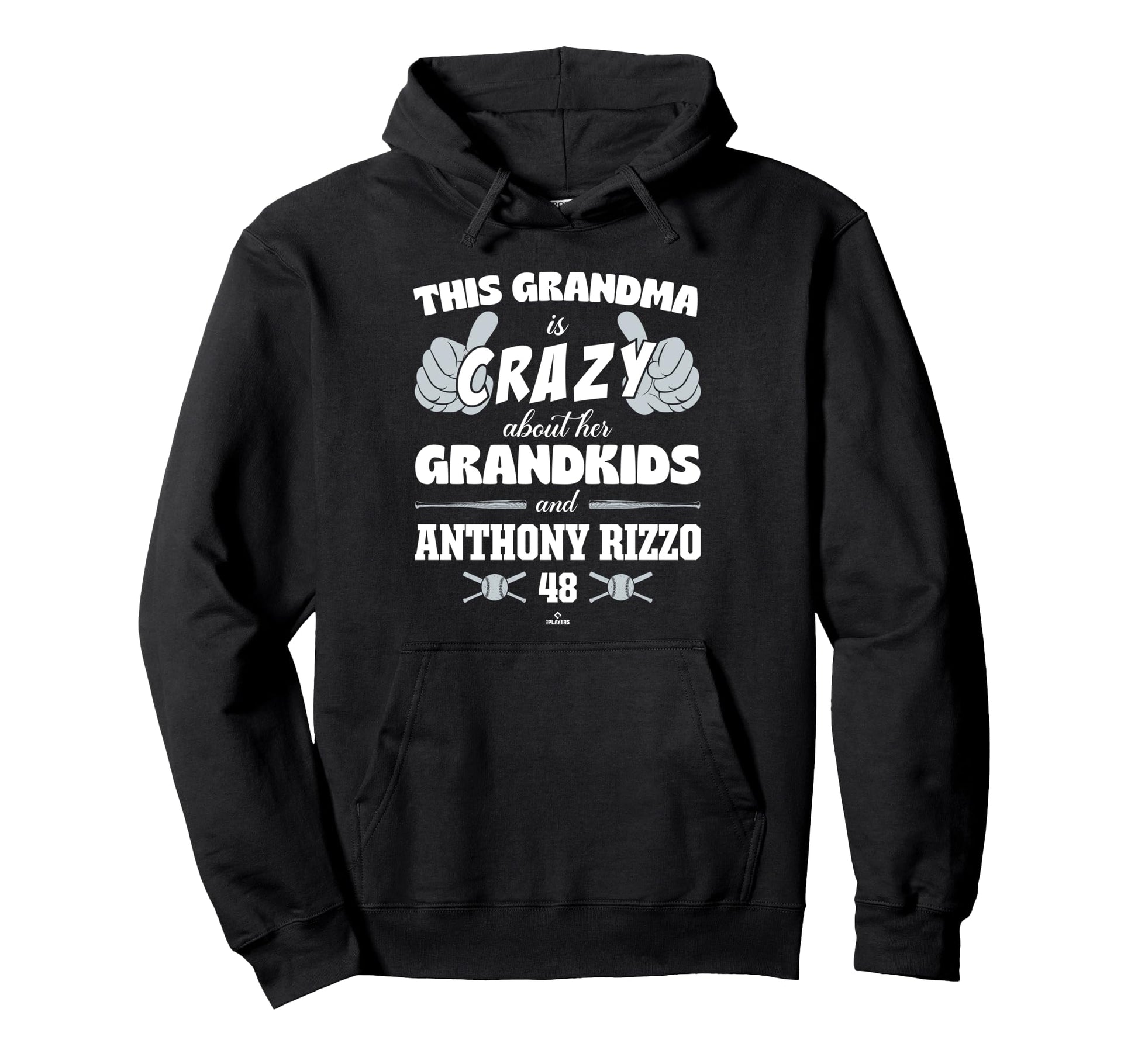 Grandma Crazy Anthony Rizzo New York Hoodie - Custom Art Print Unisex - T-Shirt, Sweatshirt, Hoodie