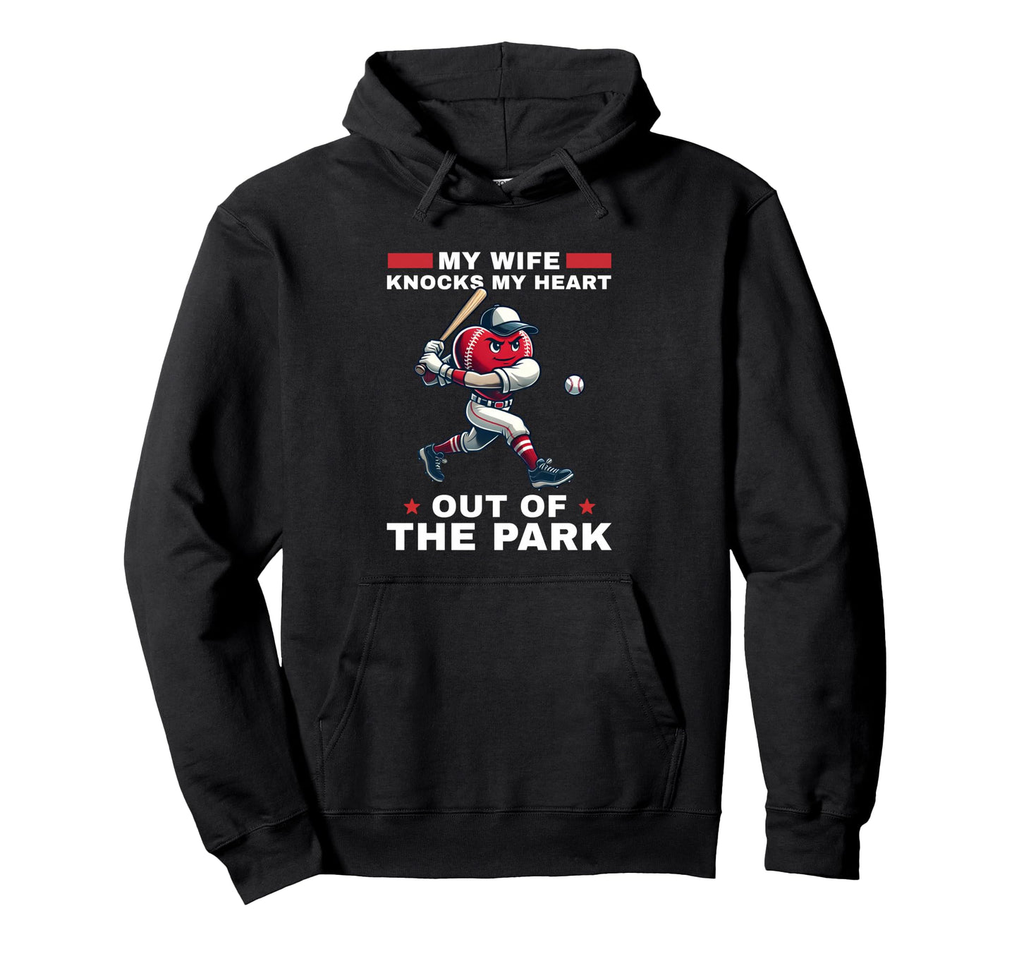 Mens Valentines Day Baseball I Love My Hoodie - Streetwear Style Unisex - T-Shirt, Sweatshirt, Hoodie