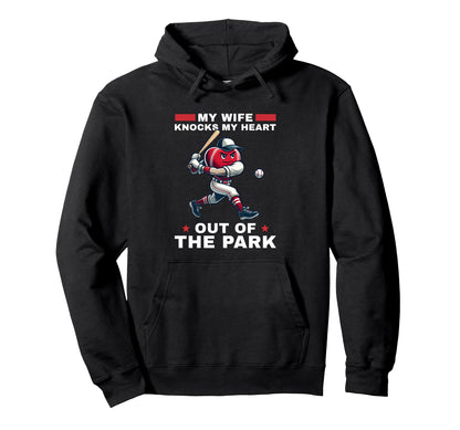 Mens Valentines Day Baseball I Love My Hoodie - Streetwear Style Unisex - T-Shirt, Sweatshirt, Hoodie