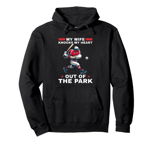 Mens Valentines Day Baseball I Love My Hoodie - Streetwear Style Unisex - T-Shirt, Sweatshirt, Hoodie