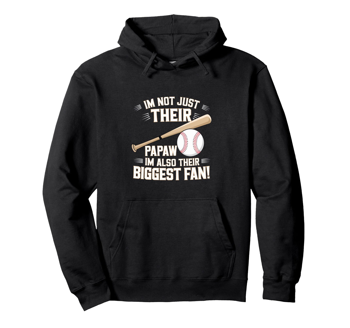 Their Biggest Fan Softball Baseball Hoodie - Aesthetic Graphic Men Women - T-Shirt, Sweatshirt, Hoodie