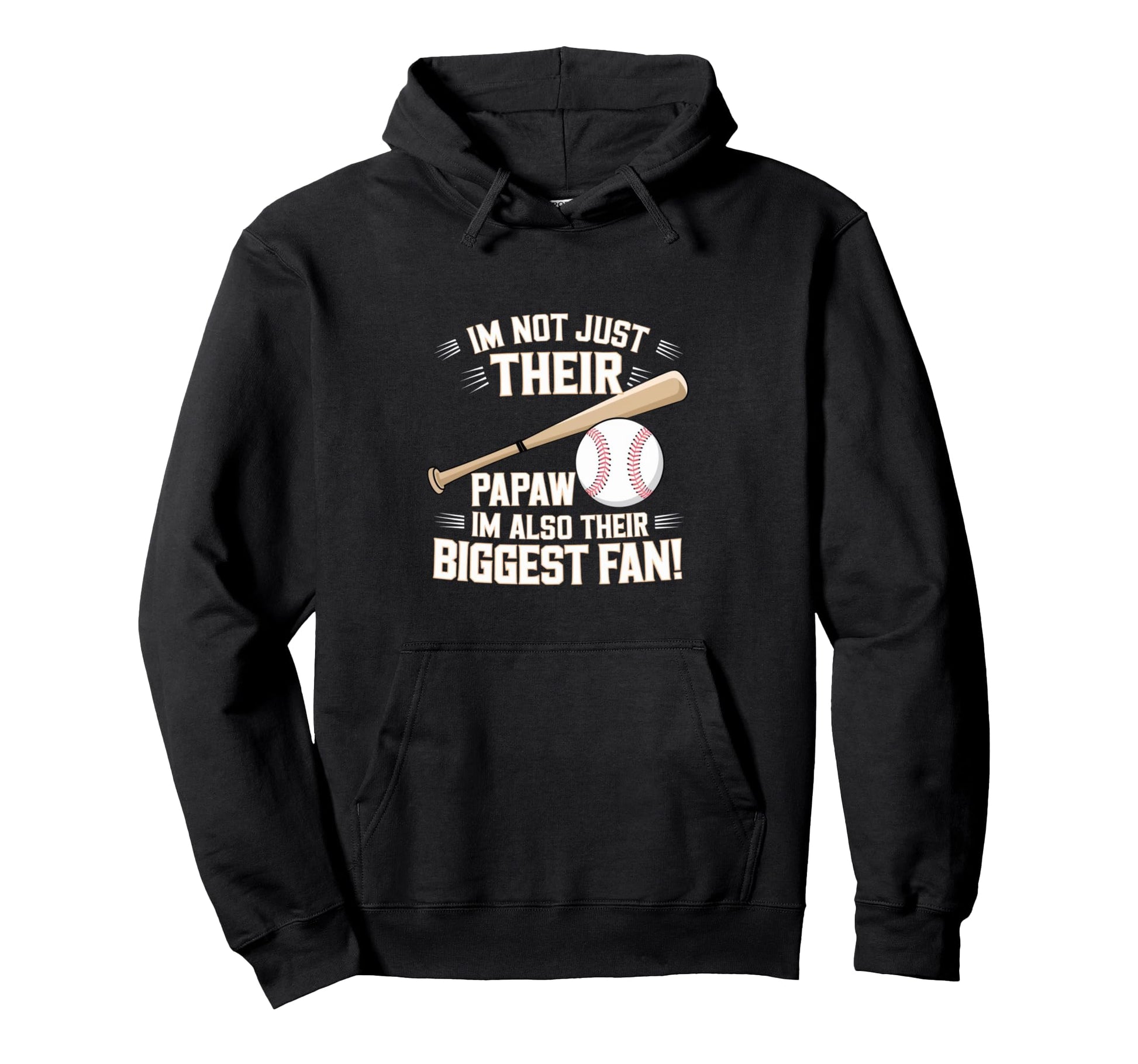 Their Biggest Fan Softball Baseball Hoodie - Aesthetic Graphic Men Women - T-Shirt, Sweatshirt, Hoodie