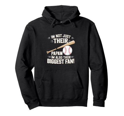 Their Biggest Fan Softball Baseball Hoodie - Aesthetic Graphic Men Women - T-Shirt, Sweatshirt, Hoodie