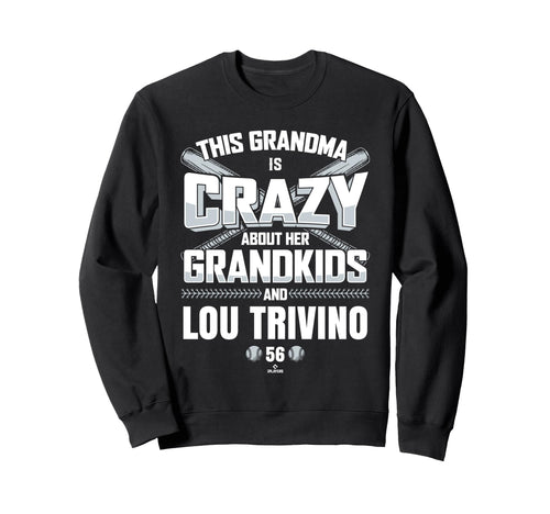 Grandma Crazy Lou Trivino New York Sweatshirt - Novelty Apparel Unisex - T-Shirt, Sweatshirt, Hoodie