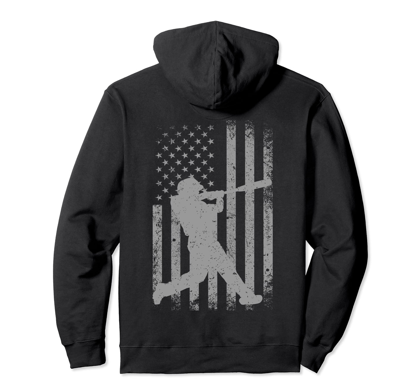 July 4Th Baseball Usa American Flag Hoodie - Streetwear Style Men Women - T-Shirt, Sweatshirt, Hoodie