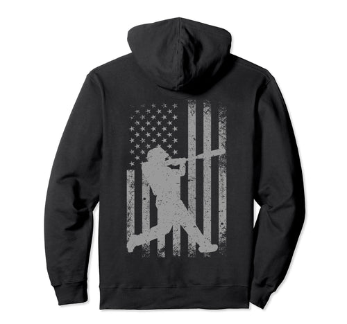 July 4Th Baseball Usa American Flag Hoodie - Streetwear Style Men Women - T-Shirt, Sweatshirt, Hoodie